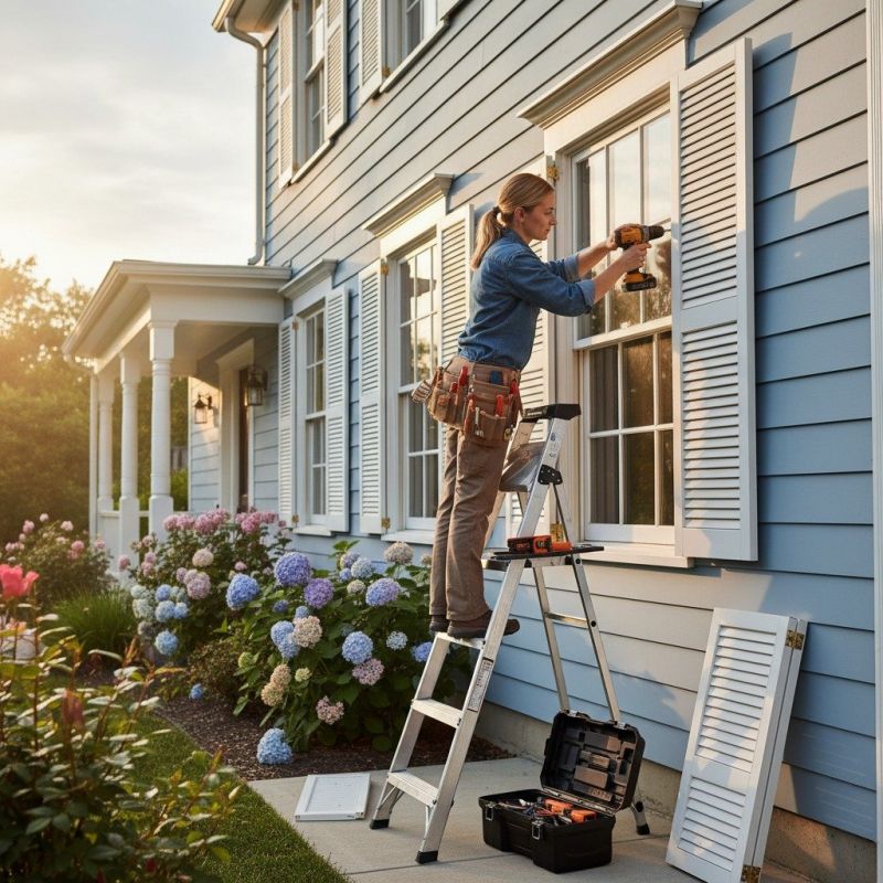 Shutter Handle Repair in Littleton, CO