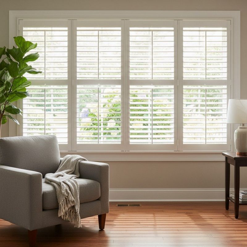 Plantation Blinds Installation in Arvada, CO