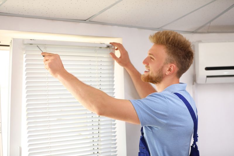 Roman Blinds Installation in Littleton, CO