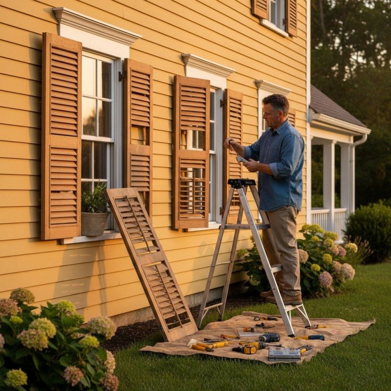 Shutter Handle Repair in Boulder, CO