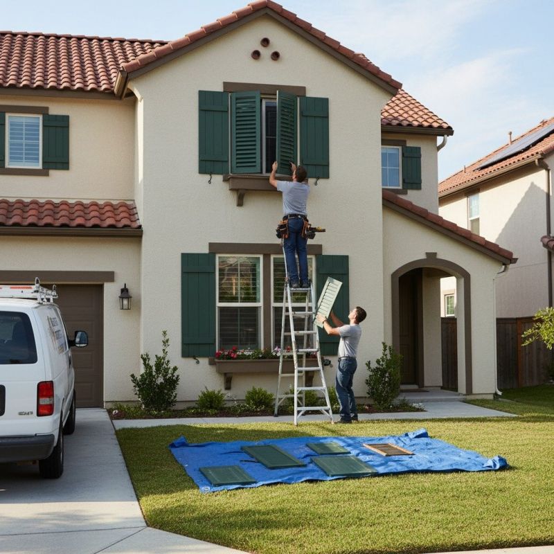 Shutter Latch Replacement in Overland Park, KS
