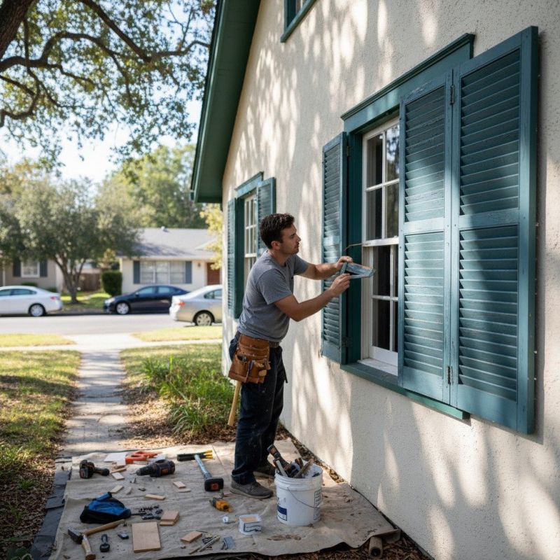 Shutter Reattachment in Alpharetta, GA