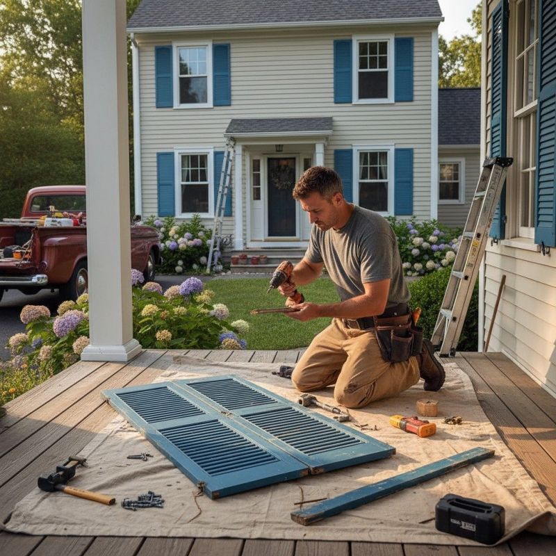 Shutter Repair in Denver County, CO