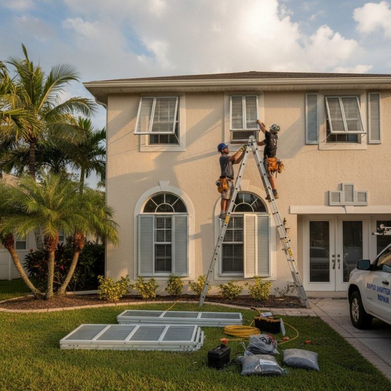 Storm Shutter Repair in Alpharetta, GA